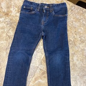 & denium jeans. Size 4/5. In great shape. Some distressing, skinny legs. (5/1)